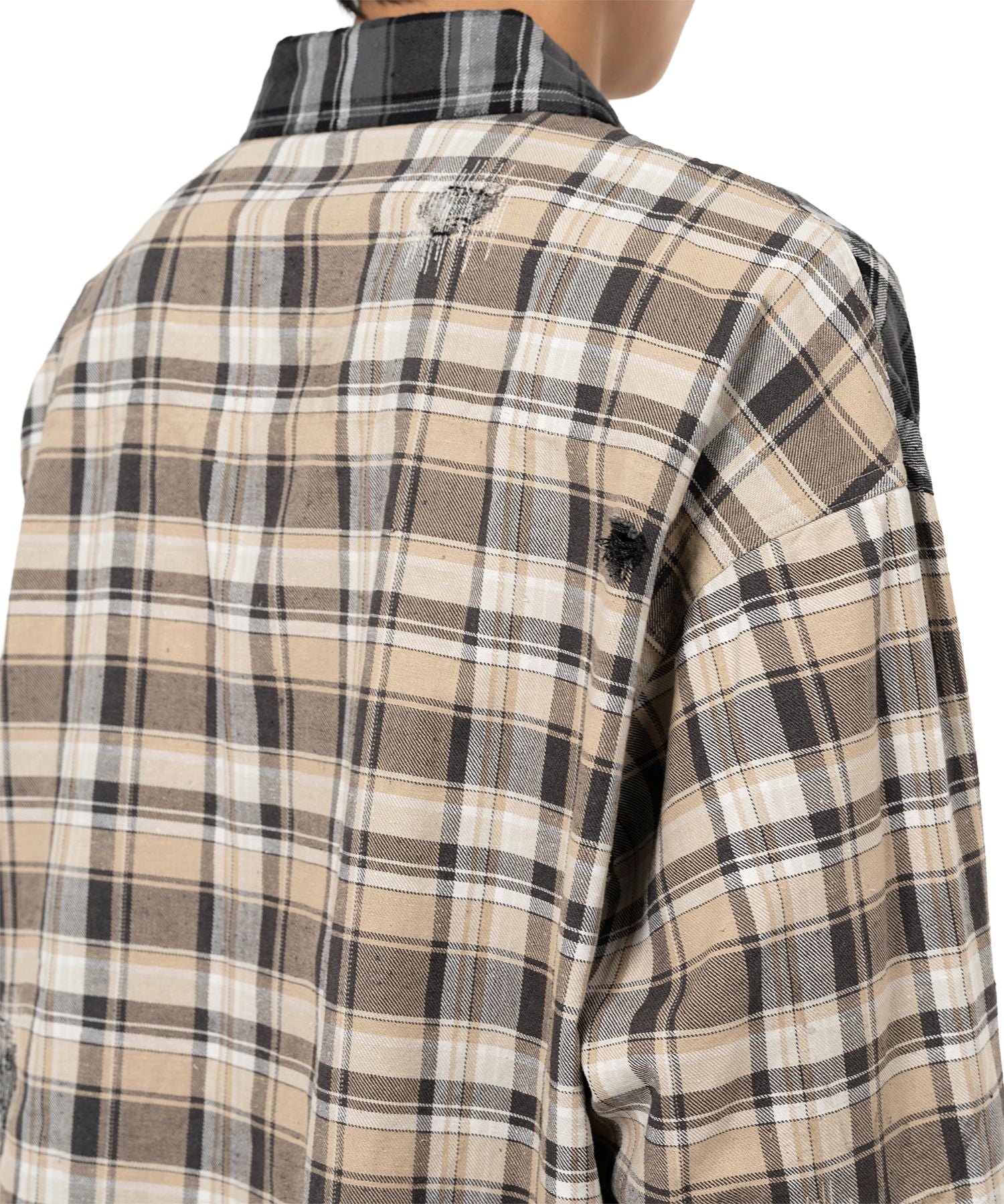 ［ FINAL ONE ! ］KAMIYA  Crazy Pattern Check Shirt / KAMIYA
