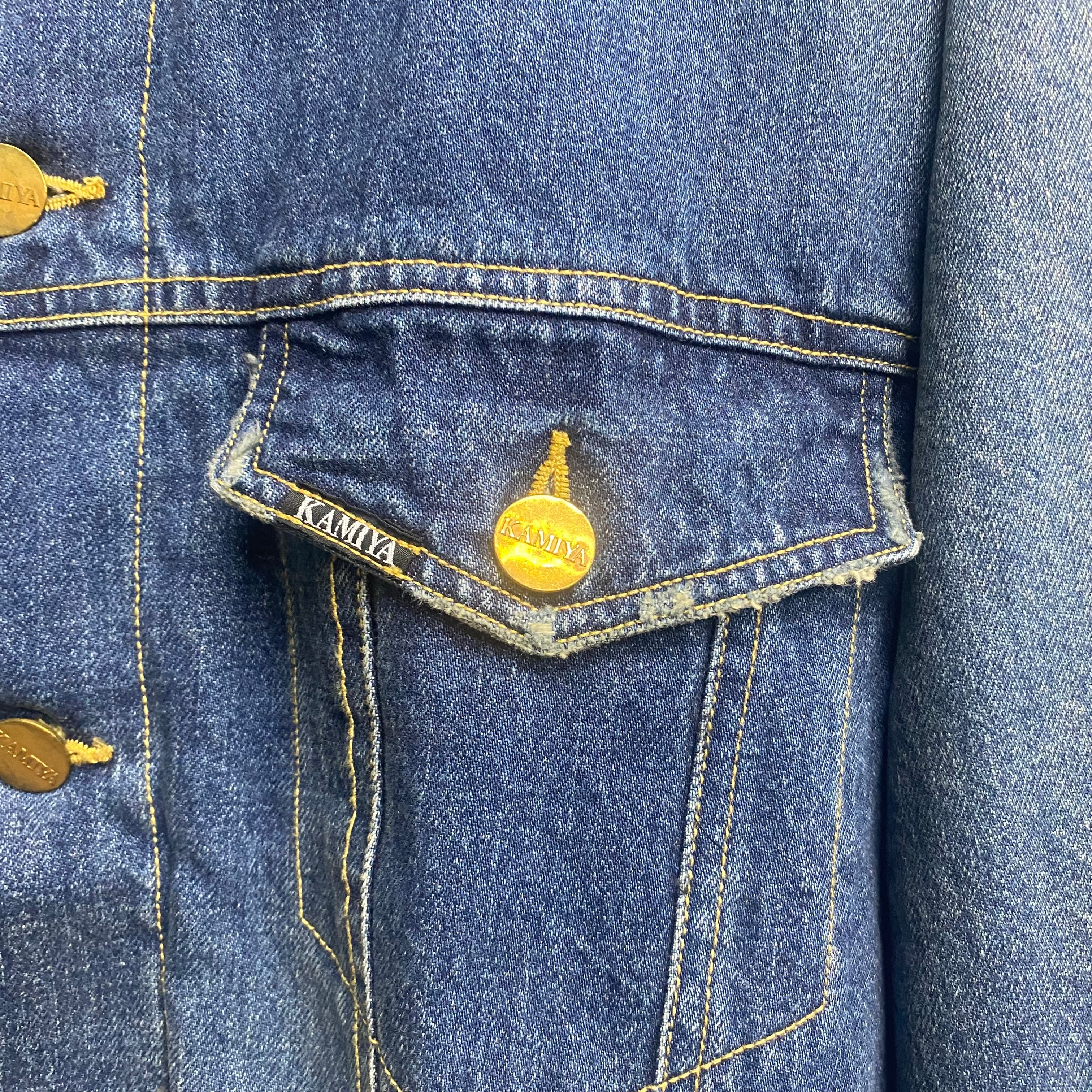 Boa Lining Denim Jacket
 / KAMIYA