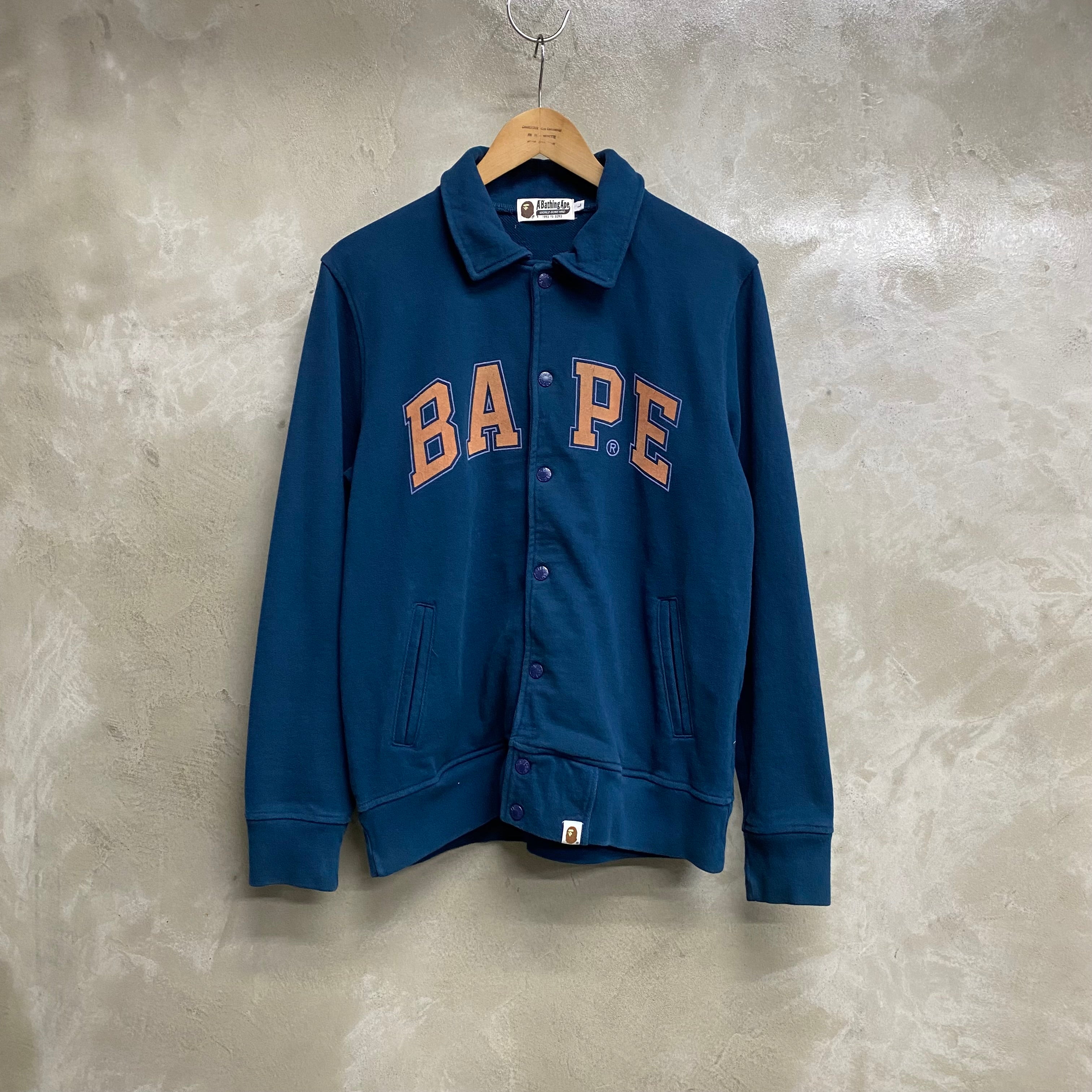 [ USED ] A BATHING APE SWEAT JACKET ‘ BAPE ’ / USED STREET