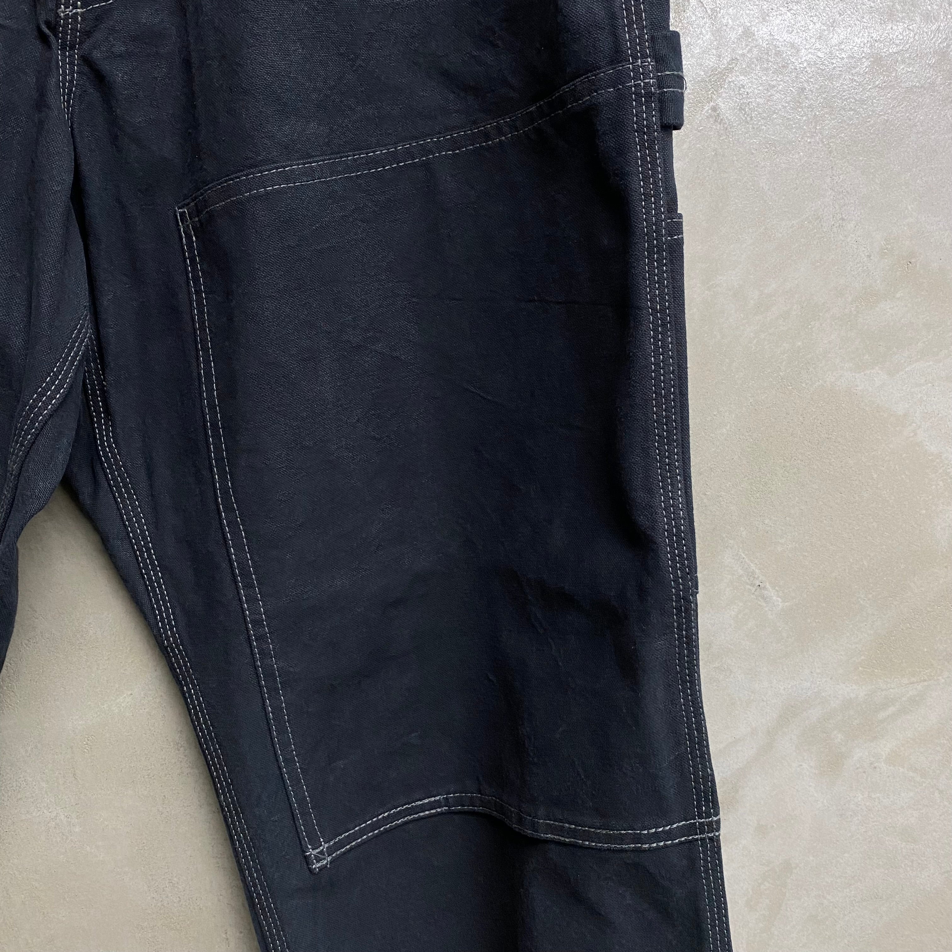 DUCK CANVAS DOUBLE KNEE CROPPED PANTS  / LOCALS ONLY