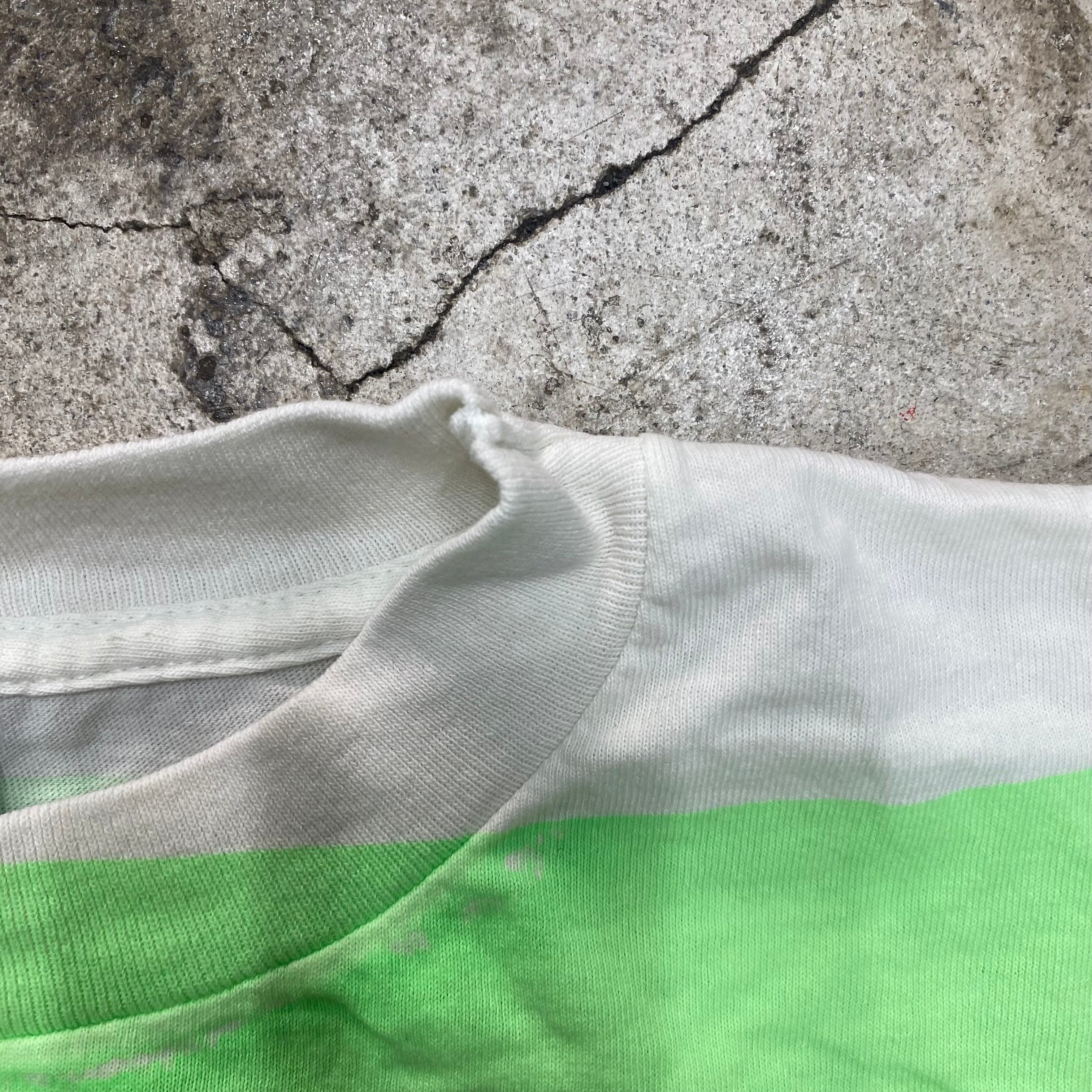 [ FINAL ONE ! ] SAINT Mxxxxxx x A BATHING APE  SHORT SLEEVE T-SHIRTS ' HAND PRINT ' -COLLABORATION-/ Saint Michael