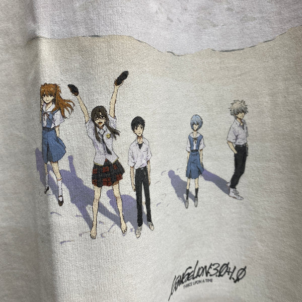 SAINT Mxxxxxx x EVANGELION x GEEKS RULE SHORT SLEEVE T-SHIRT ' WHITE ' -COLLABORATION- / Saint Michael