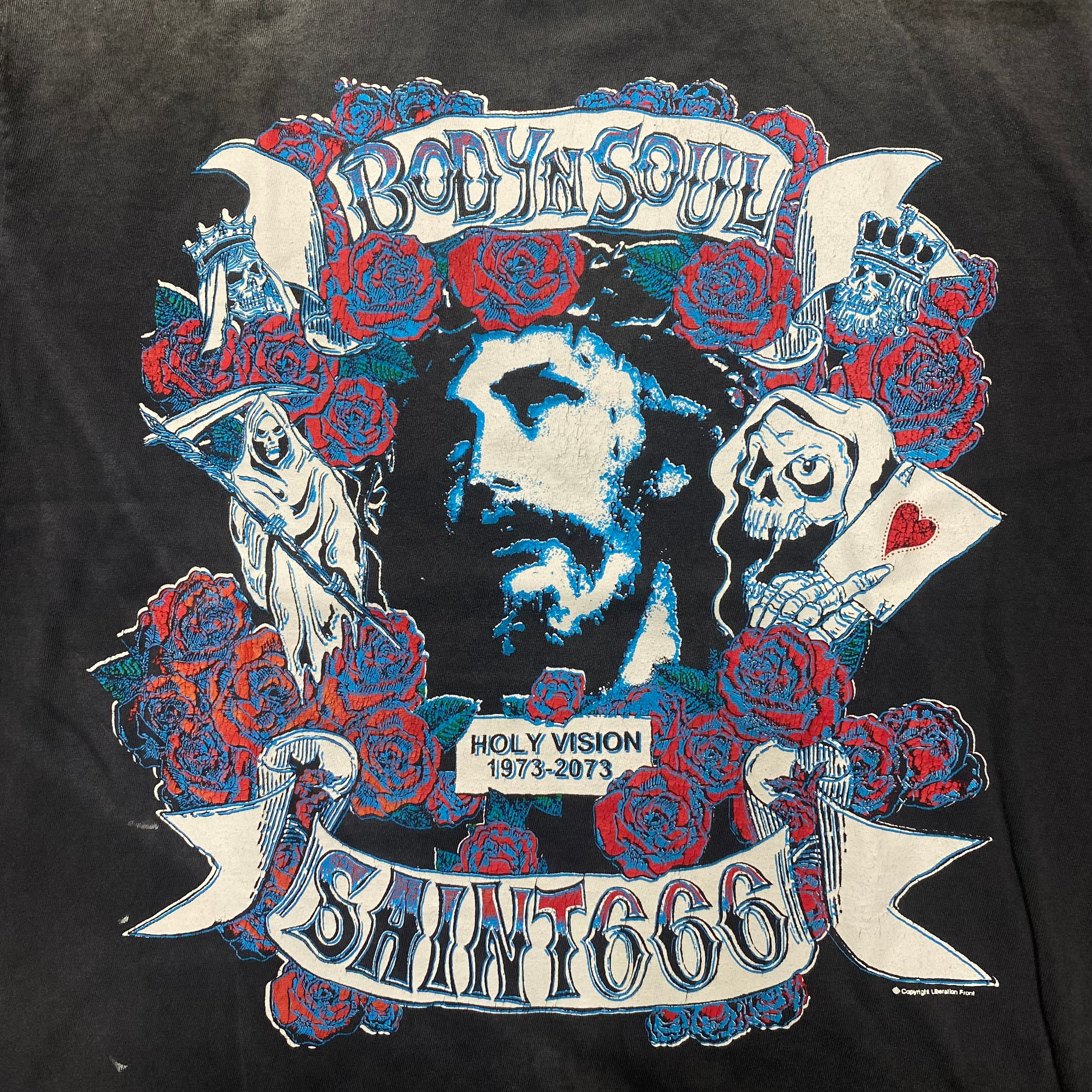 ［ FINAL ONE ! ］SAINT Mxxxxxx SHORT SLEEVE T-SHIRT ' BODYN ' / Saint Michael
