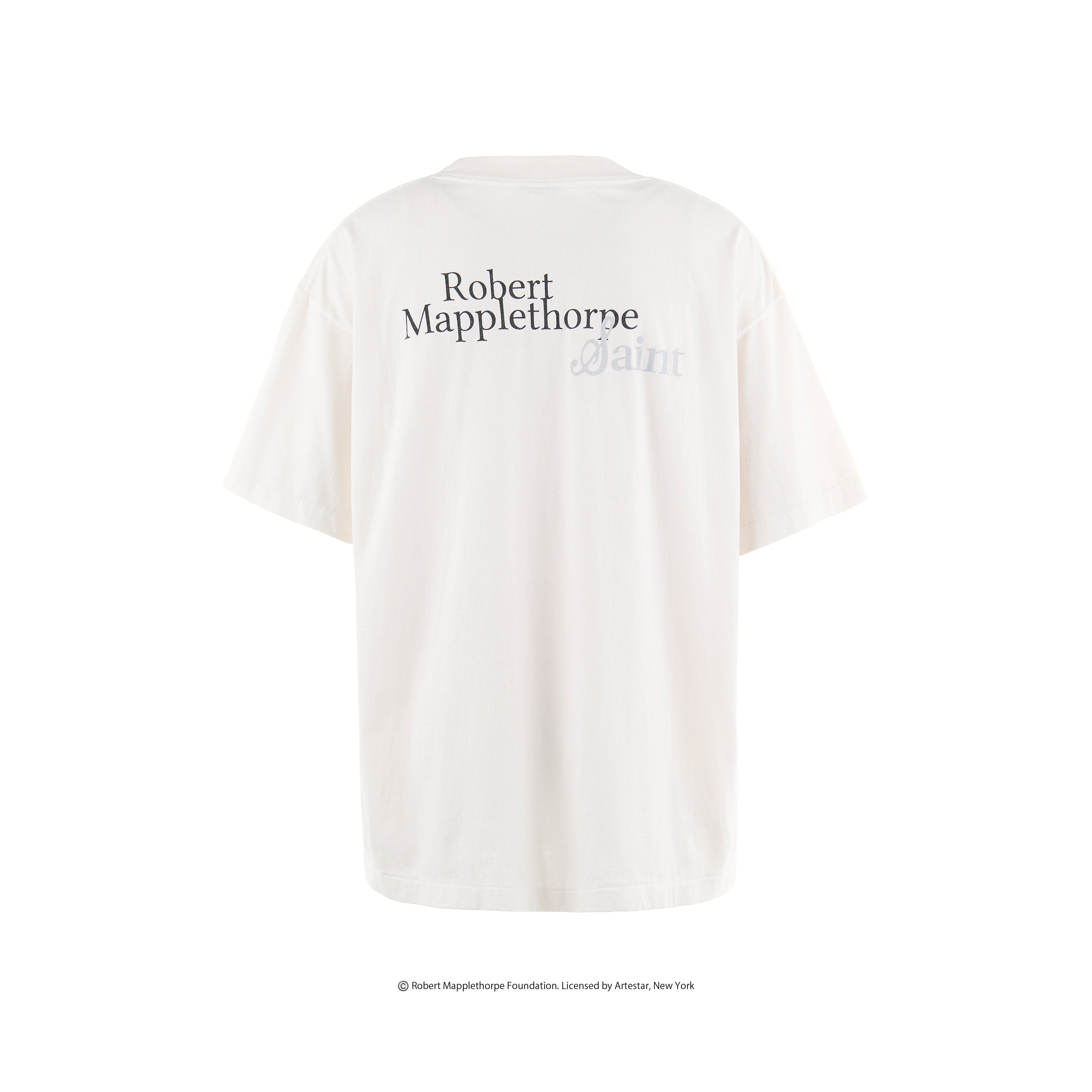 SAINT Mxxxxxx x Robert Mapplethorpe SHORT SLEEVE T-SHIRT ' PORTRAIT ' -COLLABORATION- / Saint Michael