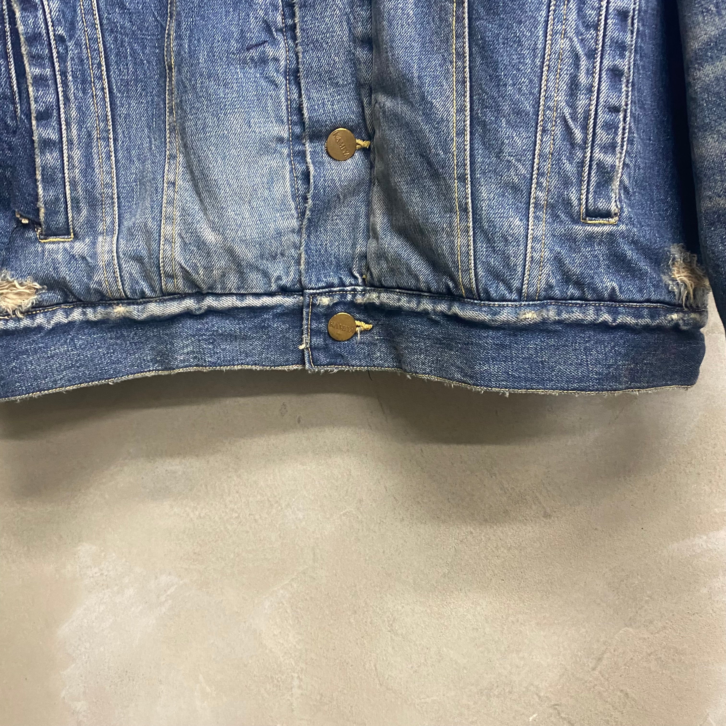 Boa Lining Denim Jacket
 / KAMIYA