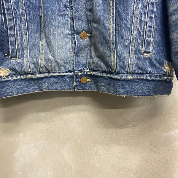 Boa Lining Denim Jacket
 / KAMIYA