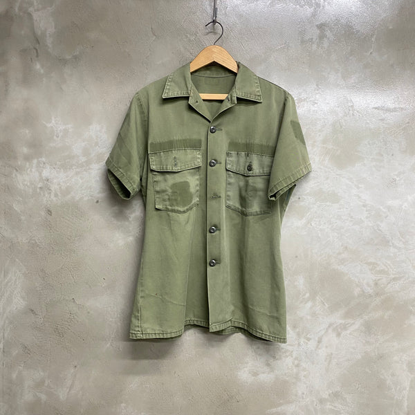 [ ONLY ONE ! ] US ARMED FORCES CUSTOM UTILITY SHORT SLEEVE SHIRT / US MILITARY