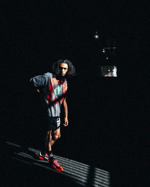 SAINT MICHAEL × Kosuke Kawamura SHORT SLEEVE T-SHIRTS ' LOVE BEYOND ' - COLLABORATION - / Saint Michael
