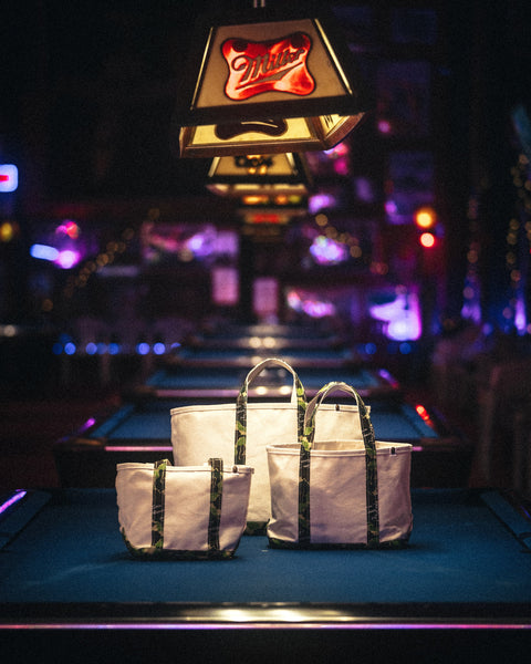 SAINT MICHAEL x BAPE® TOTE BAG ' MEDIUM ' -COLLABORATION- / Saint Michael