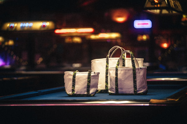 SAINT MICHAEL x BAPE® TOTE BAG ' MEDIUM ' -COLLABORATION- / Saint Michael