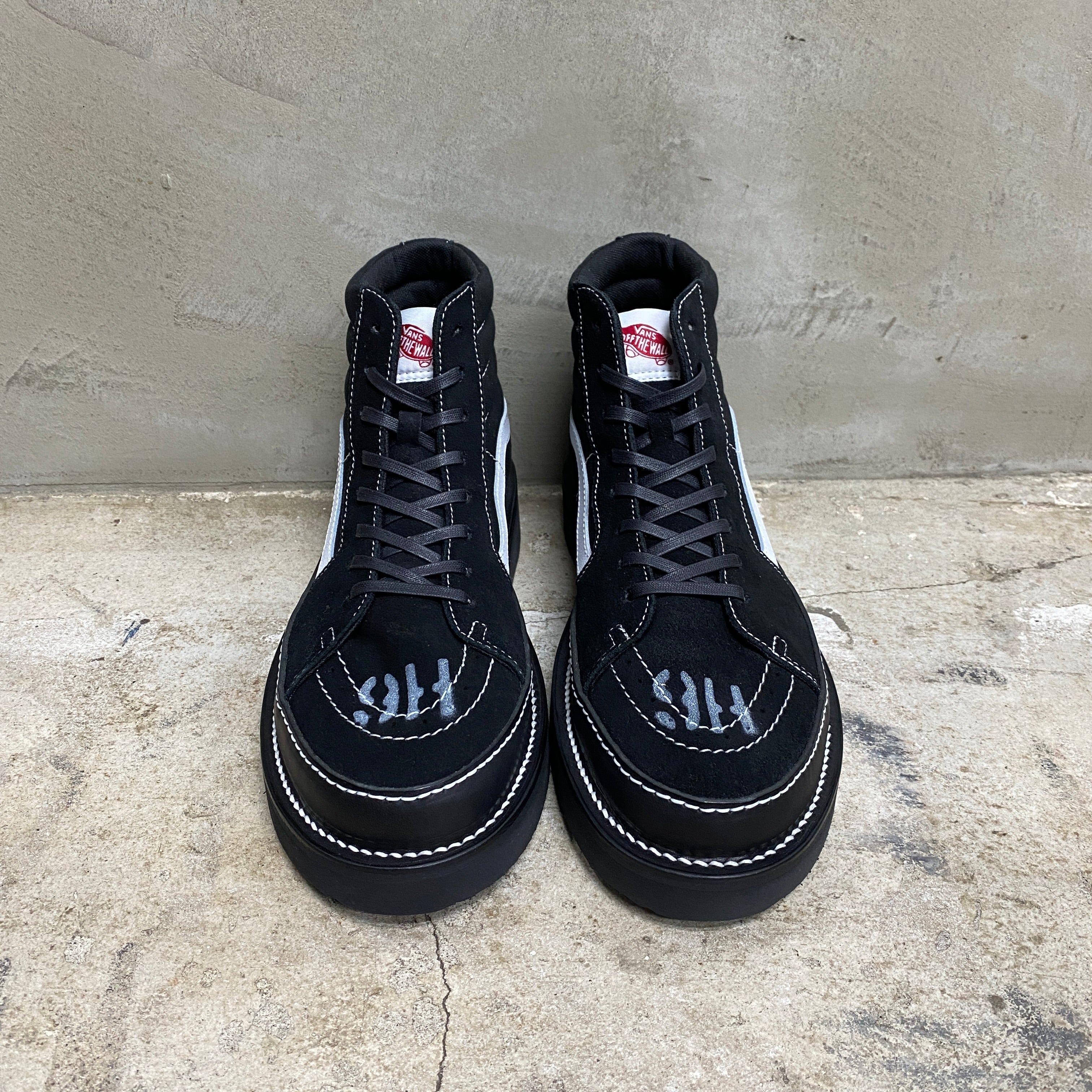 CUSTOM CUSTOM COMFYCUSH SK8-HI -RECOUTURE × VANS × ANEX-