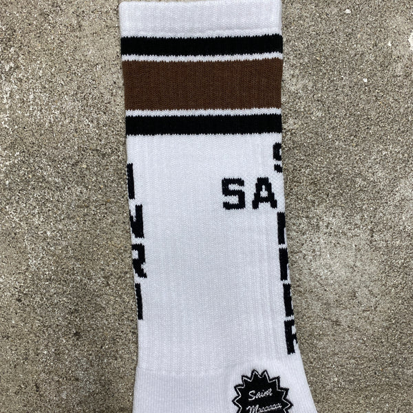SAINT Mxxxxxx SOCKS ' SAINT SINNER ' / Saint Michael