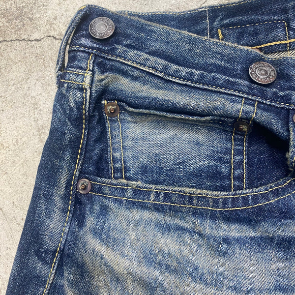 SAINT MICHAEL x BerBerJin DENIM PANTS ' 5POCKET DEMAGE ' -COLLABORATION- / Saint Michael