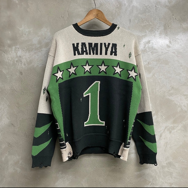 KAMIYA  Racing Jqd Sweater / KAMIYA