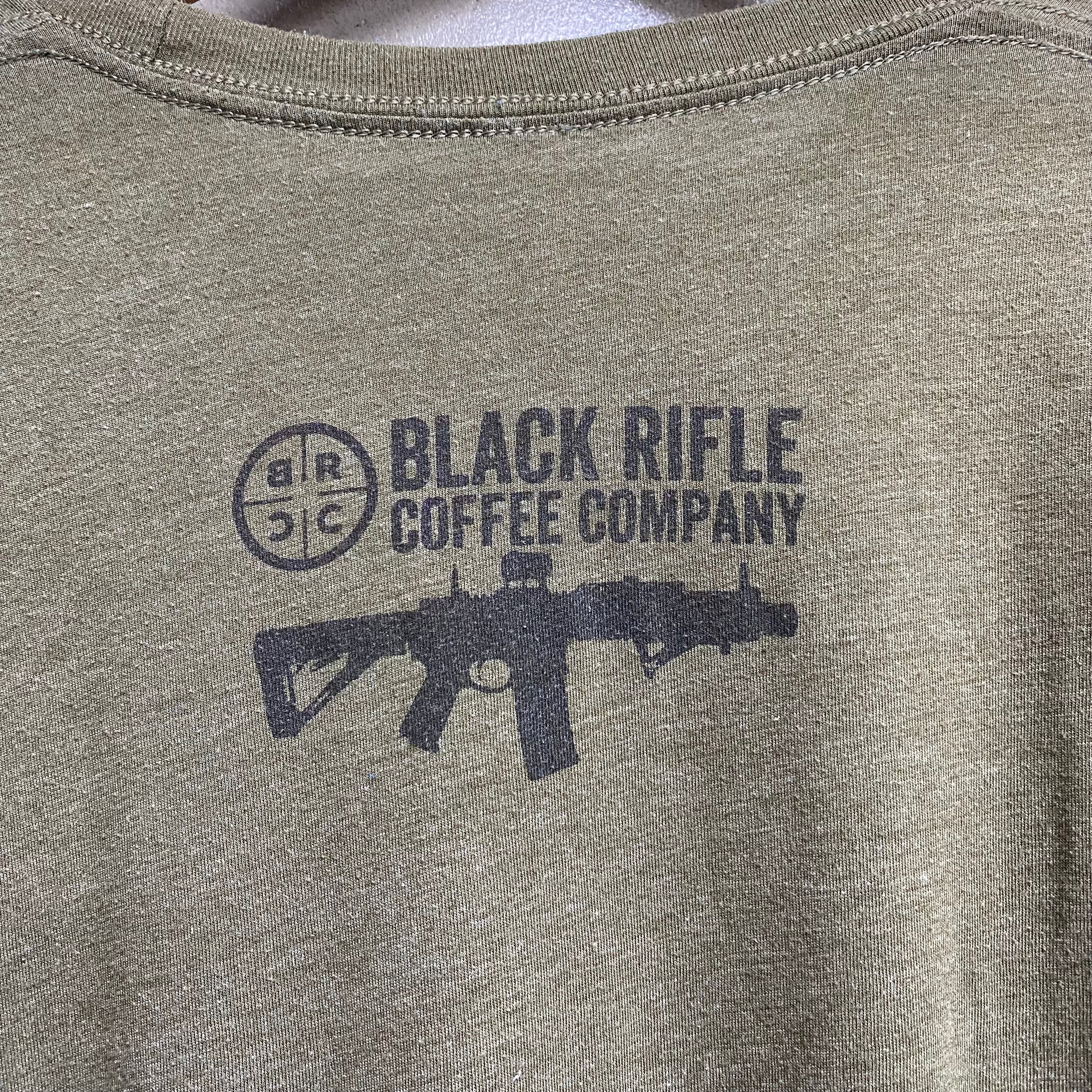 [ ONLY ONE ! ] BLACK RIFLE COFFEE COMPANY SHORT SLEEVE T-SHIRT / U.S.MILITARY