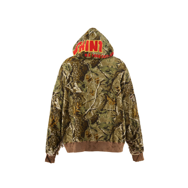 SAINT Mxxxxxx x A BATHING APE  ZIP HOODIE “ SAHARK “ -COLLABORATION-/ Saint Michael