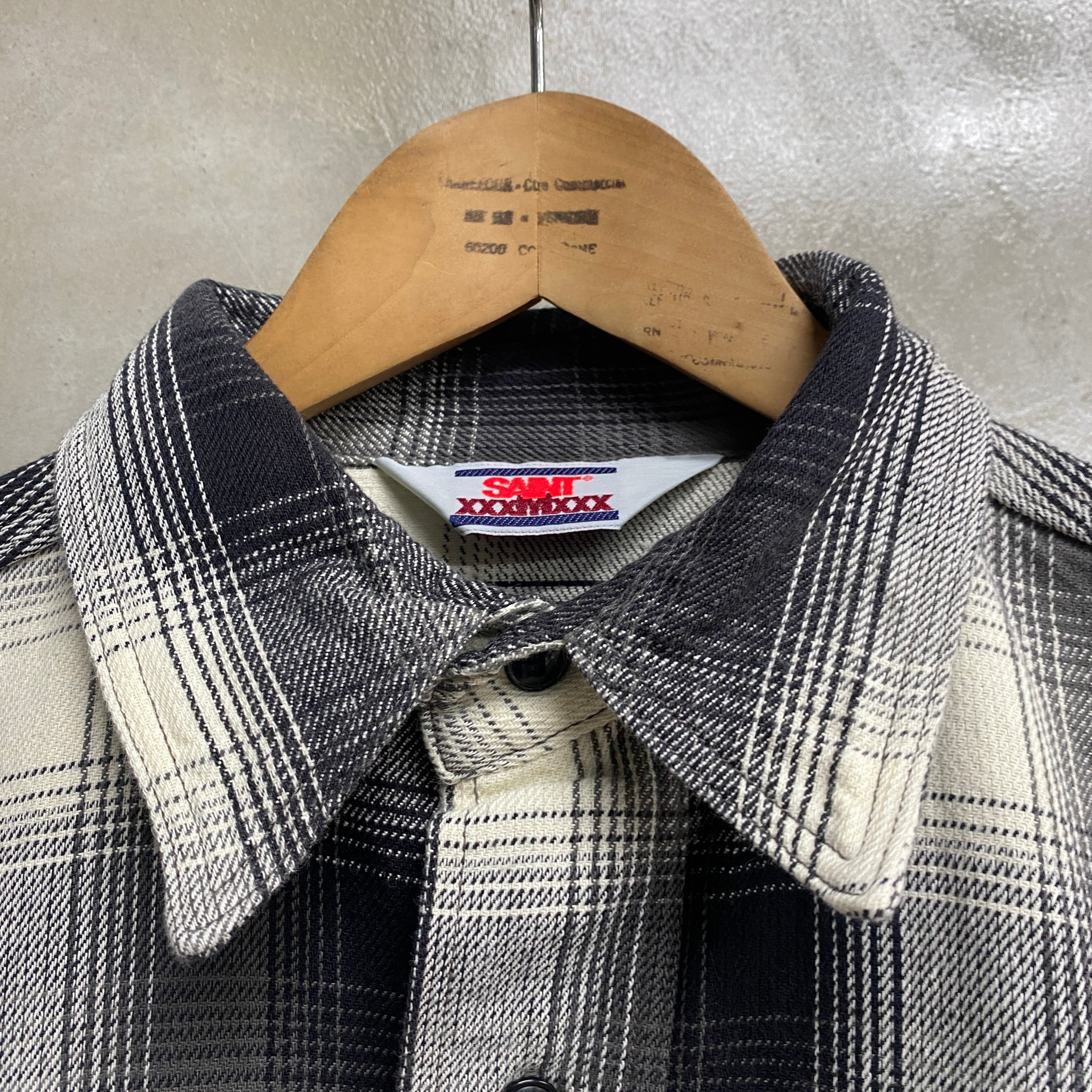 SAINT Mxxxxxx × BerBerJin FLANNEL SHIRT ' CHECK ' - COLLABORATION - / Saint Michael