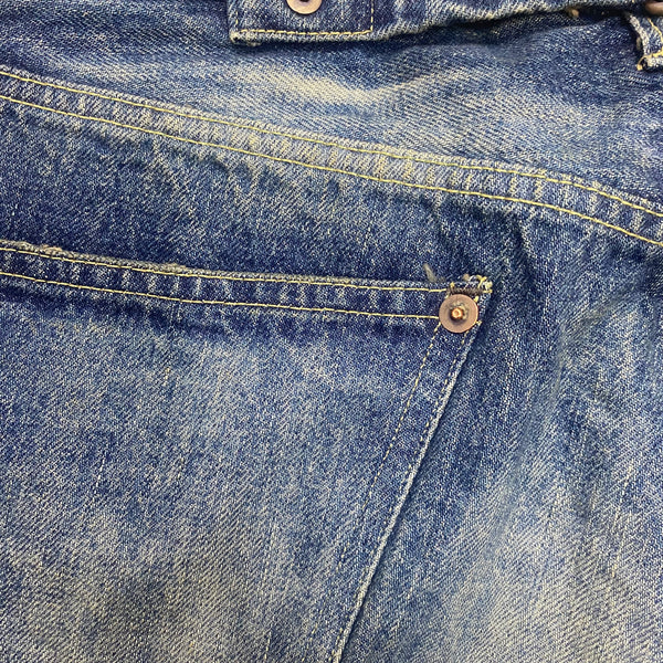 SAINT MICHAEL x BerBerJin DENIM PANTS ' 5POCKET DEMAGE ' -COLLABORATION- / Saint Michael