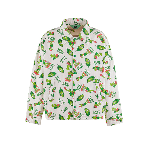 SAINT MICHAEL x DENIM TEARS COACH JKT ' BOXER ' -COLLABORATION- / Saint Michael