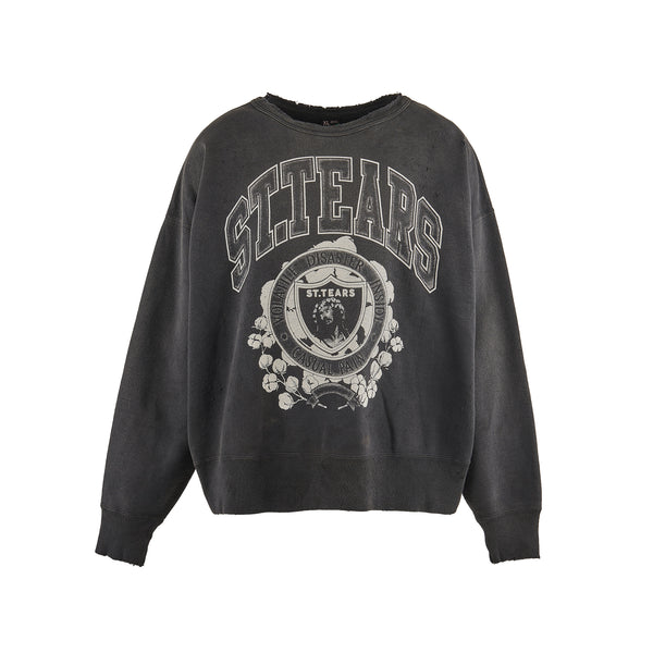 SAINT MICHAEL x DENIM TEARS CREW NECK SWEAT SHIRTS ' ST.TEARS ' -COLLABORATION- / Saint Michael