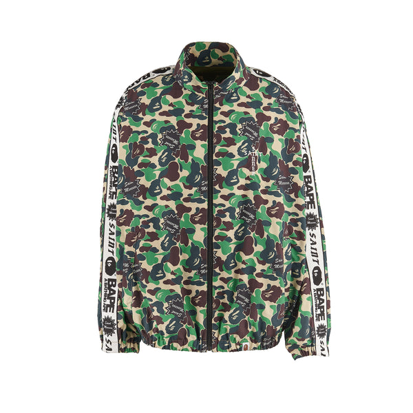 SAINT MICHAEL x BAPE® TRACK JACKET ' ST APE ' -COLLABORATION- / Saint Michael