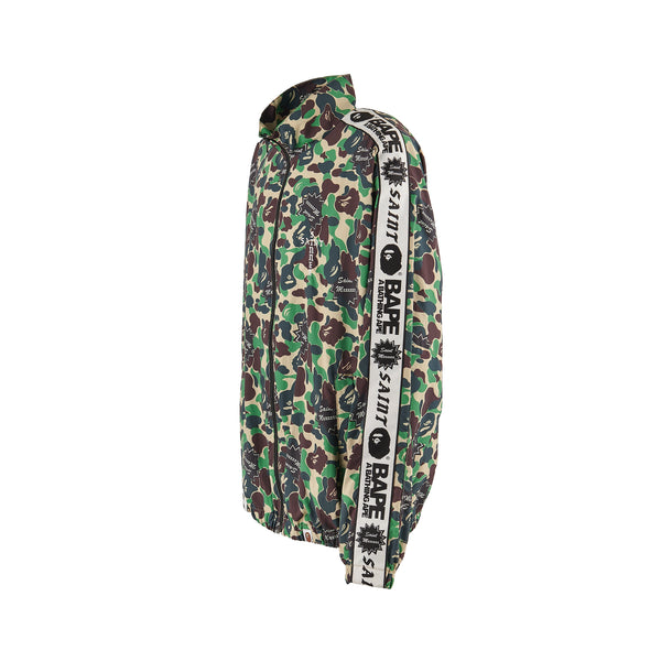 SAINT MICHAEL x BAPE® TRACK JACKET ' ST APE ' -COLLABORATION- / Saint Michael