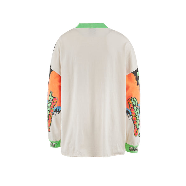 SAINT MICHAEL LONG SLEEVE T-SHIRTS " SAINT RACING " / Saint Michael