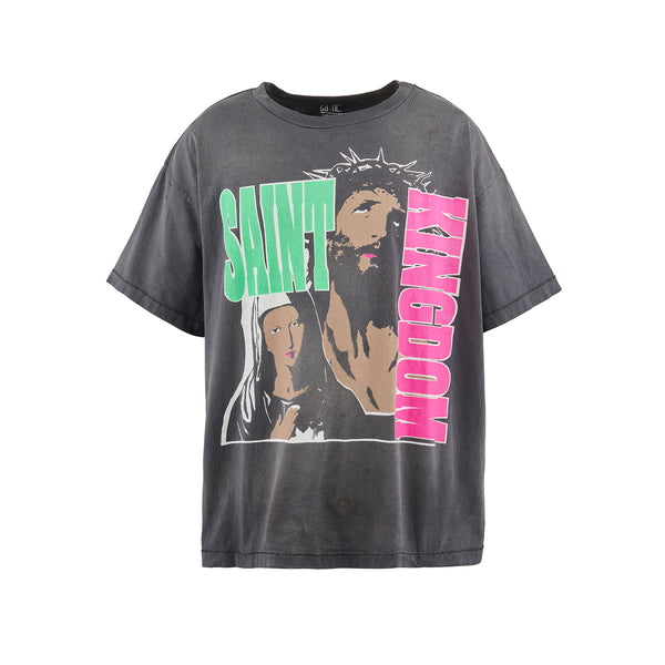 SAINT MICHAEL x LASTMAN SHORT SLEEVE T-SHIRTS ' ST KINGDOM ' -COLLABORATION-/ Saint Michael