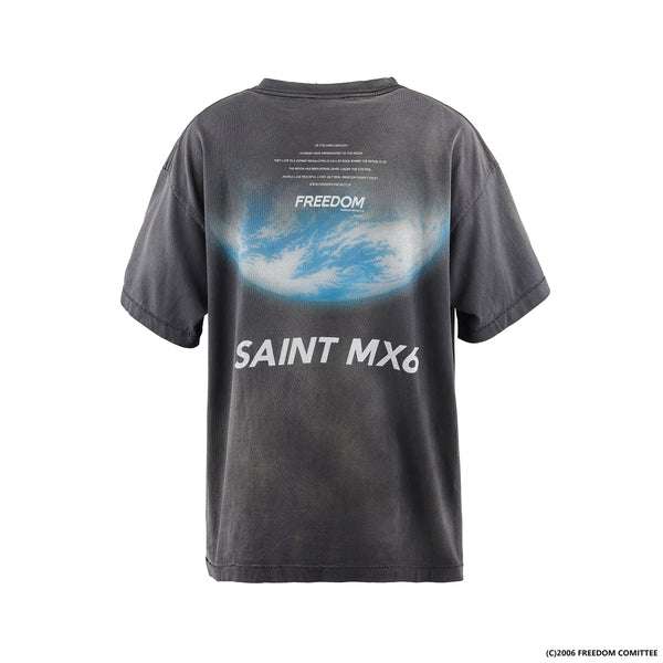 SAINT MICHAEL x FREEDOM SHORT SLEEVE T-SHIRTS ' FREEDOM ' -COLLABORATION-/ Saint Michael