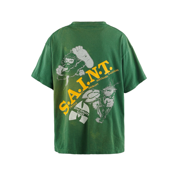 SAINT MICHAEL x SW SHORT SLEEVE T-SHIRTS ' SAINT CLAN ' -COLLABORATION-/ Saint Michael