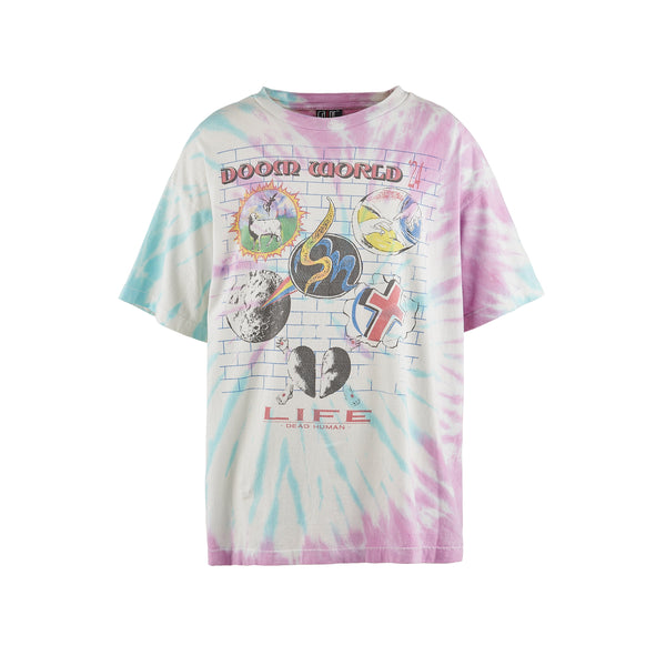 SAINT MICHAEL x LASTMAN SHORT SLEEVE T-SHIRTS ' DOOR WORLD ' -COLLABORATION-/ Saint Michael