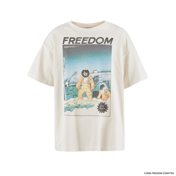 SAINT MICHAEL x FREEDOM SHORT SLEEVE T-SHIRTS ' ASTRO ' -COLLABORATION-/ Saint Michael