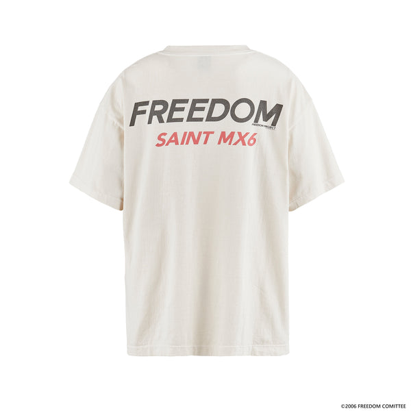 SAINT MICHAEL x FREEDOM SHORT SLEEVE T-SHIRTS ' ASTRO ' -COLLABORATION-/ Saint Michael