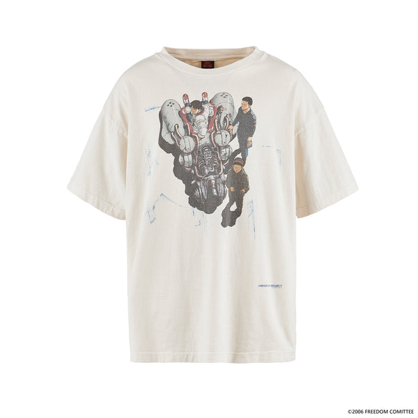 SAINT MICHAEL x FREEDOM SHORT SLEEVE T-SHIRTS ' BIKE ' -COLLABORATION-/ Saint Michael