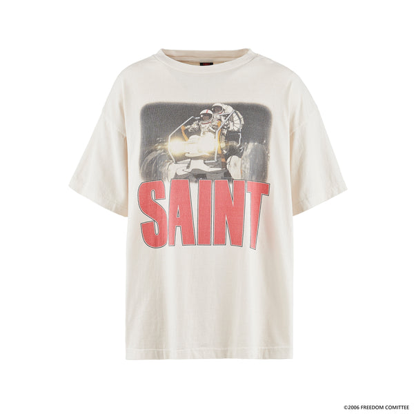 SAINT MICHAEL x FREEDOM SHORT SLEEVE T-SHIRTS ' SAINT ' -COLLABORATION-/ Saint Michael
