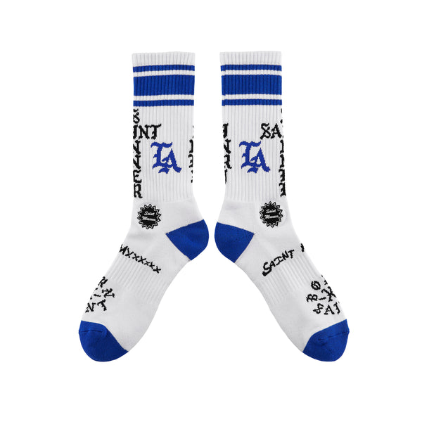 SAINT MICHAEL x BORN X RAISED SOCKS ' LA ' -COLLABORATION- / Saint Michael