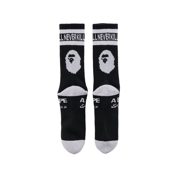 SAINT MICHAEL x BAPE® SOCKS ' APE ' -COLLABORATION- / Saint Michael