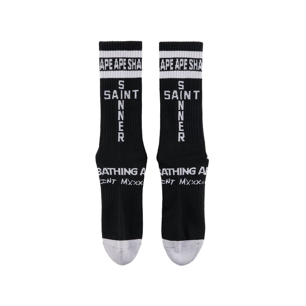 SAINT MICHAEL x BAPE® SOCKS ' APE ' -COLLABORATION- / Saint Michael