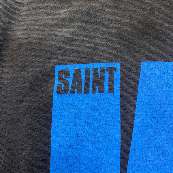 SAINT Mxxxxxx × The KLF LONG SLEEVE T-SHIRTS ' BLUE KLF  ' - COLLABORATION - / Saint Michael