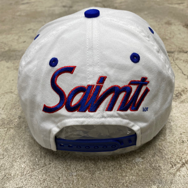 SAINT MICHAEL CAP " WHITE+BLUE " / Saint Michael