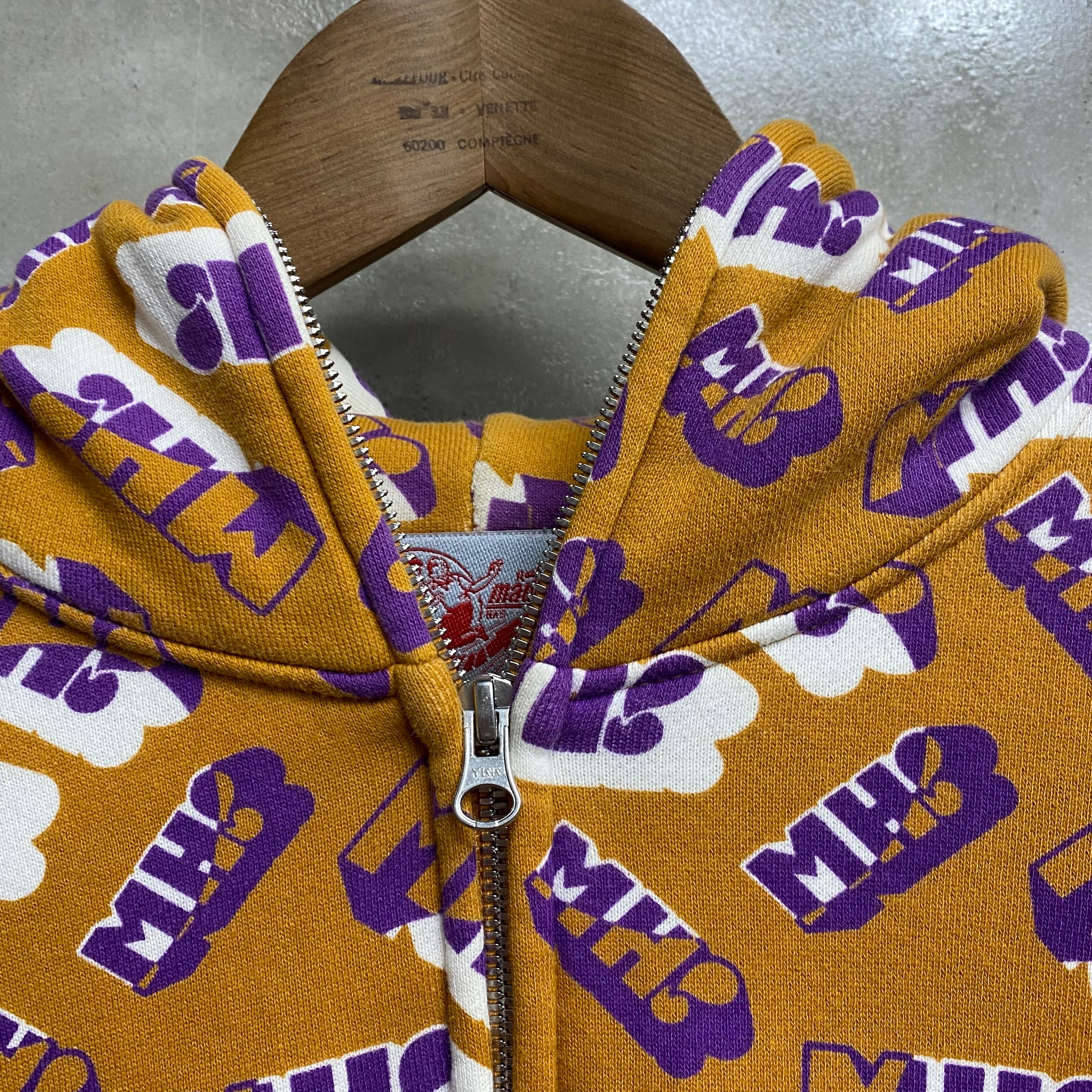 [ USED ] REAL MAD HECTIC ZIP HOODIE  ‘ MH! ‘ / USED STREET