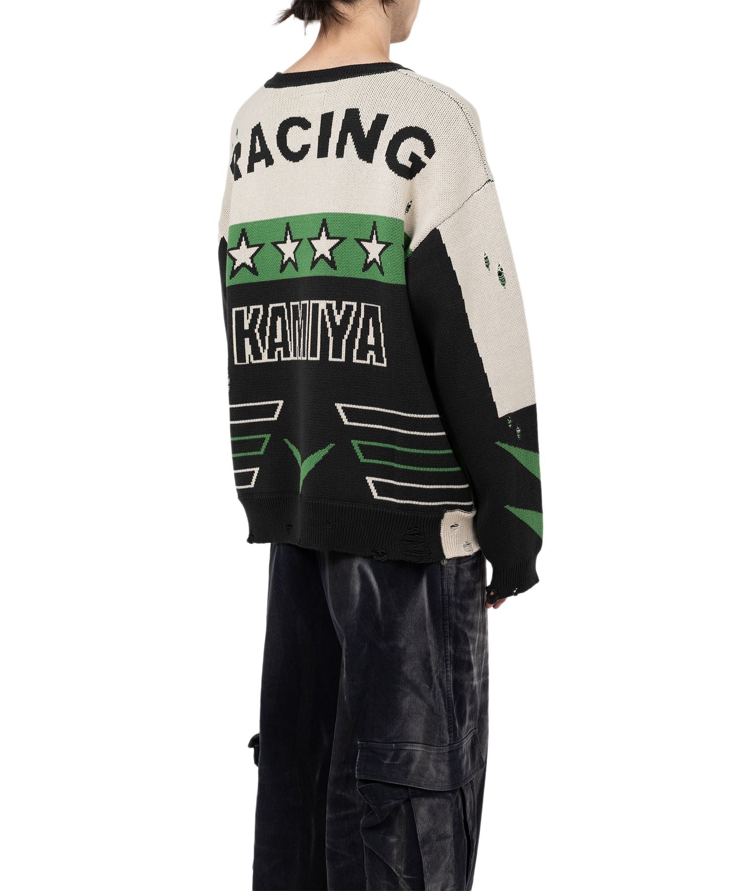 KAMIYA  Racing Jqd Sweater / KAMIYA