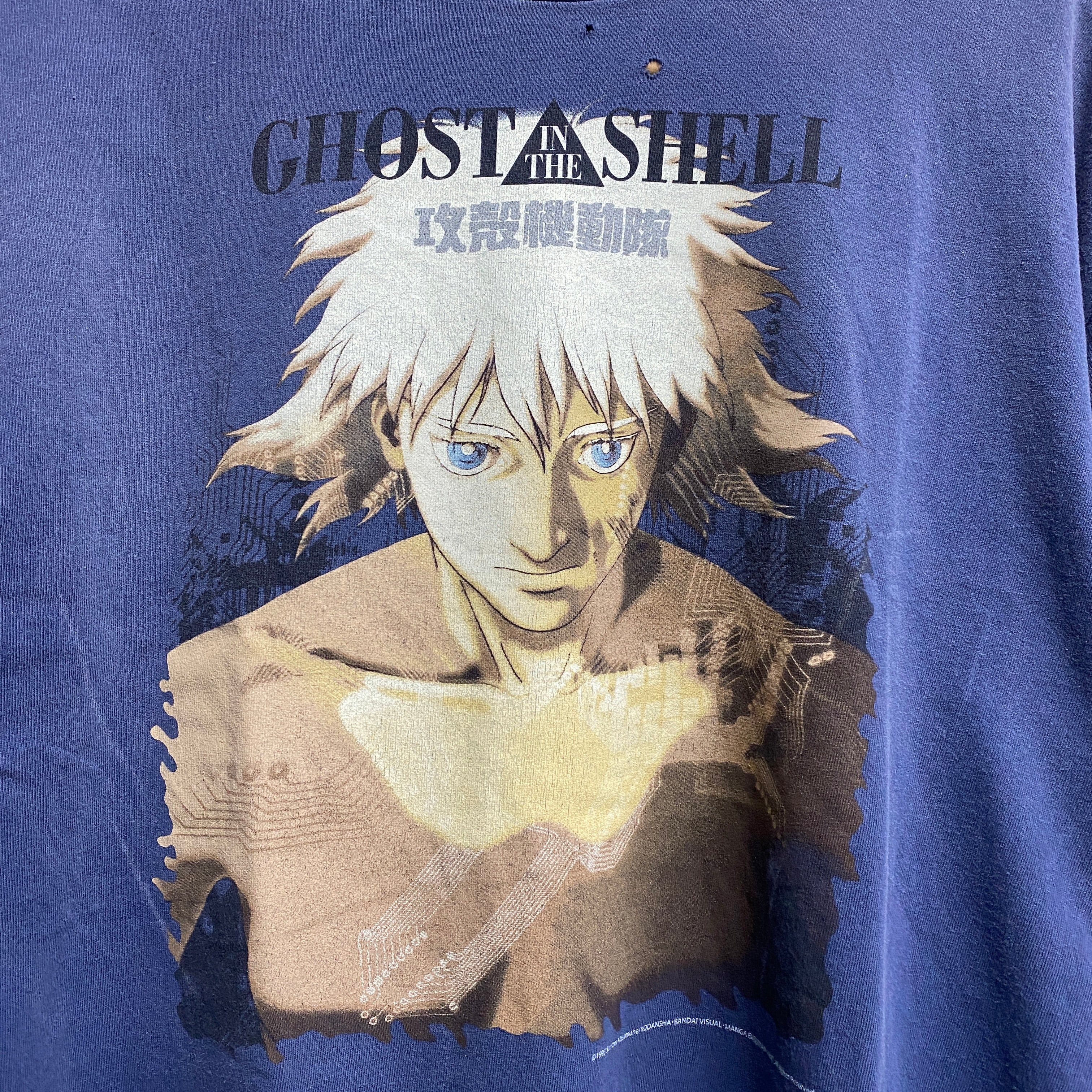 SAINT Mxxxxxx x GHOST IN THE SHELL SHORT SLEEVE T-SHIRTS ' GST IN THE S ' -COLLABORATION-/ Saint Michael