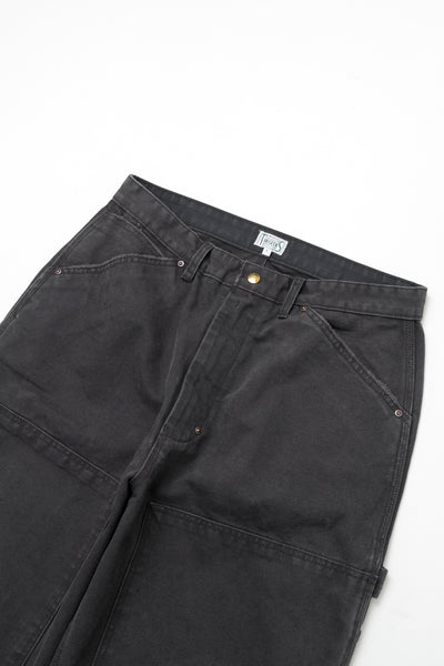 Double Knee Duck Work Pants (BLACK) / The Geeks