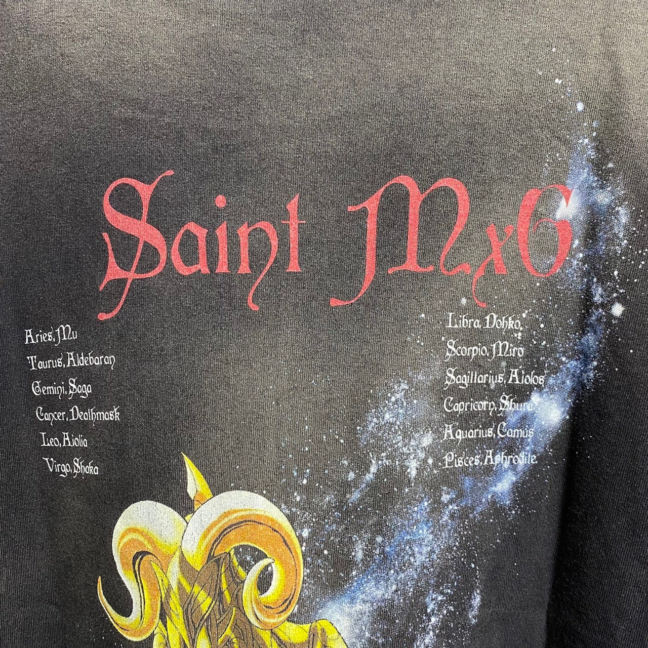 SAINT MICHAEL × SAINTSEIYA SHORT SLEEVE T-SHIRTS ' MU ' - COLLABORATION - / Saint Michael