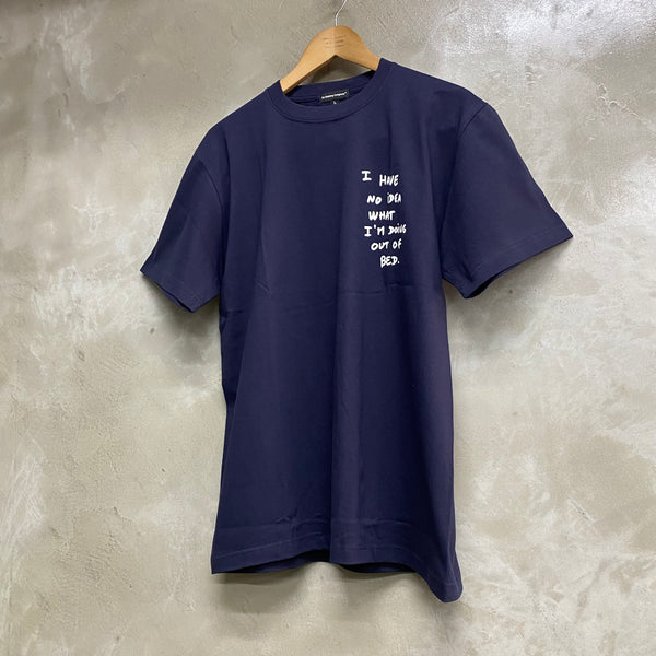 Do Nothing Congress S/S TEE SHIRT DNC x Thomas Lelu Pull " OUT OF BED " / Do Nothing Congress
