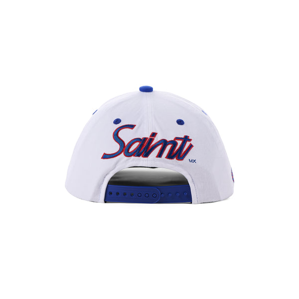 SAINT MICHAEL CAP " WHITE+BLUE " / Saint Michael