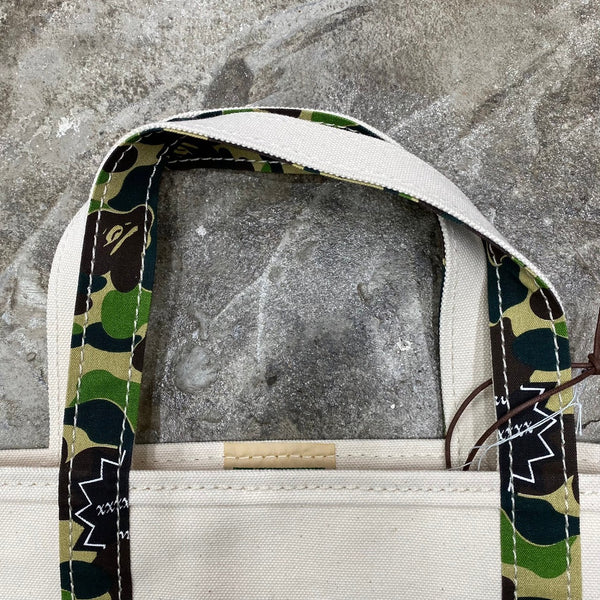 SAINT MICHAEL x BAPE® TOTE BAG ' MEDIUM ' -COLLABORATION- / Saint Michael