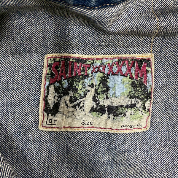 SAINT Mxxxxxx × BerBerJin DENIM JACKET ' DAMAGE  ' - COLLABORATION - / Saint Michael