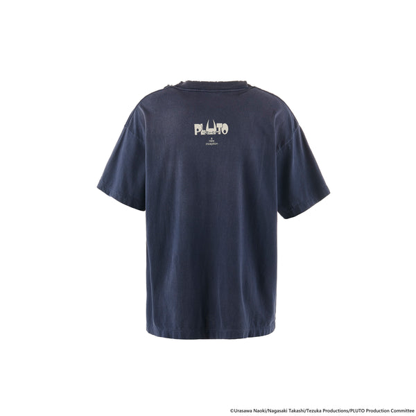 SAINT MICHAEL x PLUTO SHORT SLEEVE T-SHIRT ' PLUTO ' -COLLABORATION- / Saint Michael